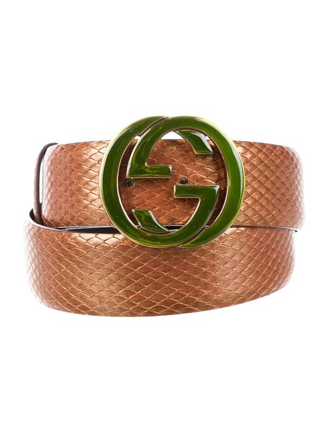 gucci women's brown belt|Gucci belt snake women.